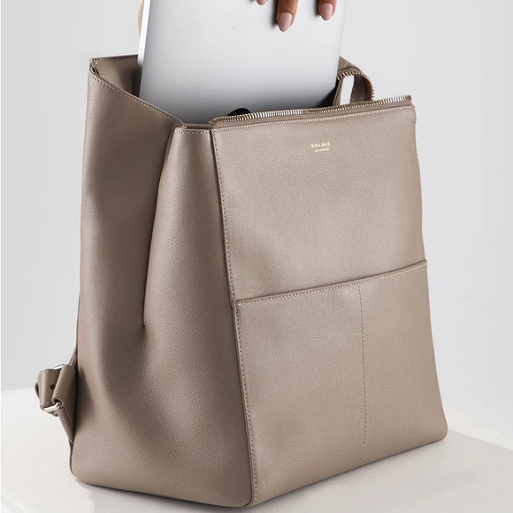 MINA BAIE - Harper Midi Backpack (Leather) - Picture 2 of 7